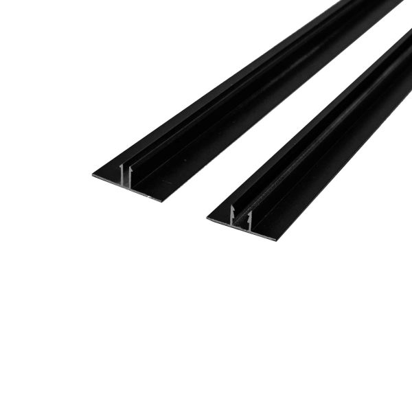 Perfiles metalside h color negro - Imagen 2