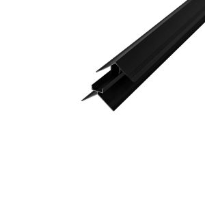 Perfiles metalside int/ext color negro