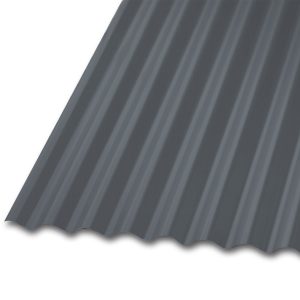 Plancha Acanalada Onda 3/4 Prepintada 0,35mm - 851x2000 Gris Pizarra