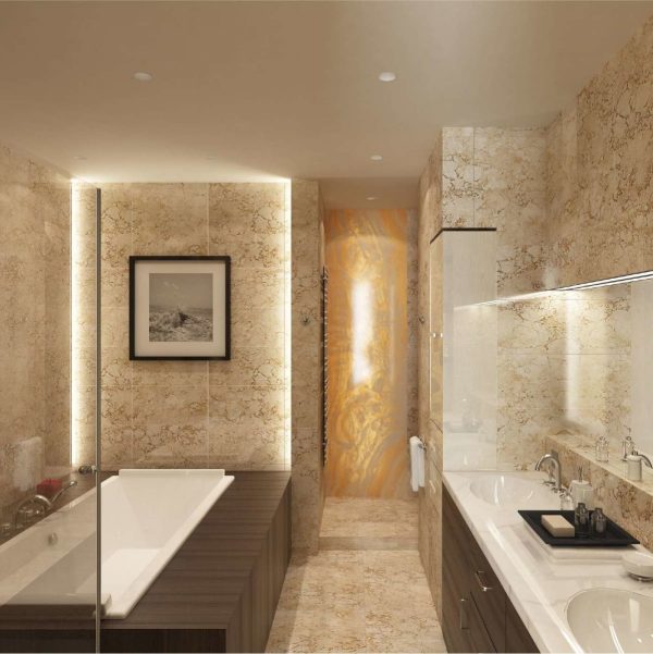 Stonepanel marmol toscana beige 122cm x 60cm - Imagen 2