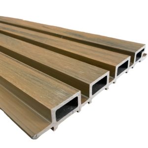 Wpc exterior almendra 290 x 20 cms - caja 10 unidades